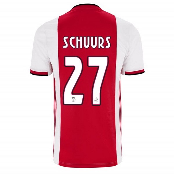 Camisetas Ajax Primera equipo Schuurs 2019-20 Rojo
